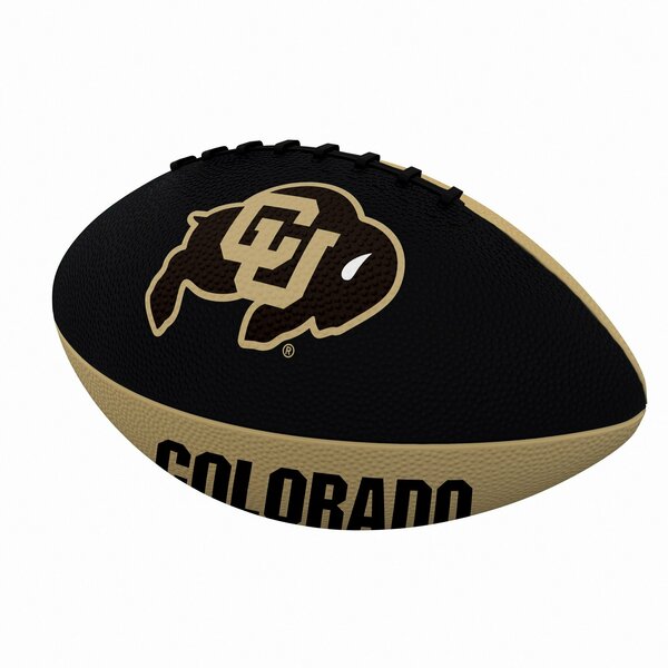 Logo Brands Colorado Pinwheel Junior Size Rubber Football 126-93JR-2